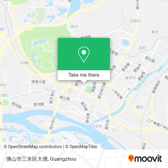 佛山市三水区大塘 map