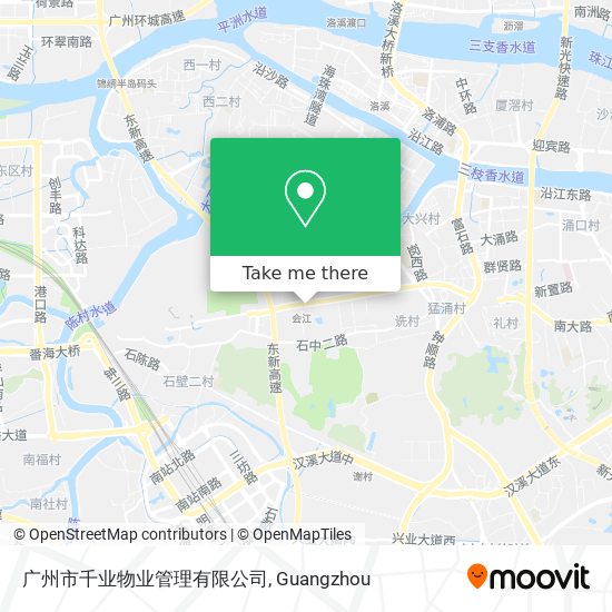 广州市千业物业管理有限公司 map