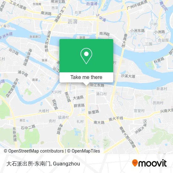大石派出所-东南门 map