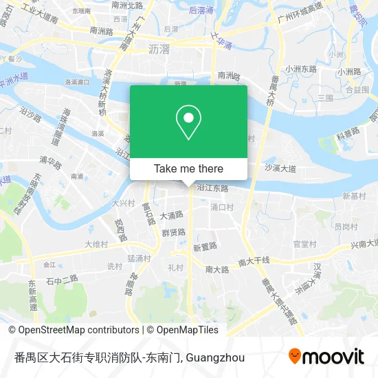 番禺区大石街专职消防队-东南门 map