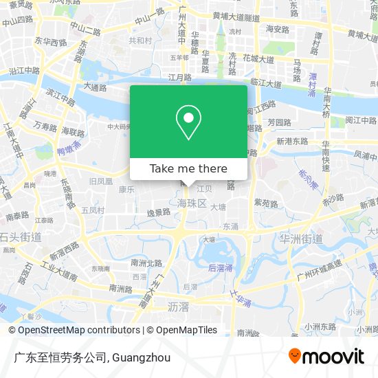 广东至恒劳务公司 map