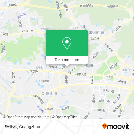 毕业林 map