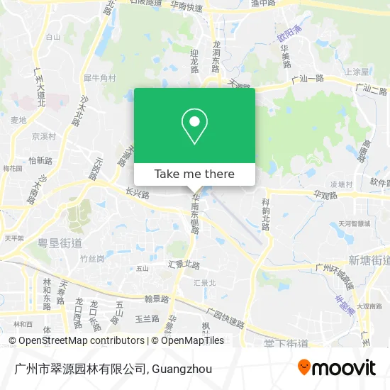 广州市翠源园林有限公司 map