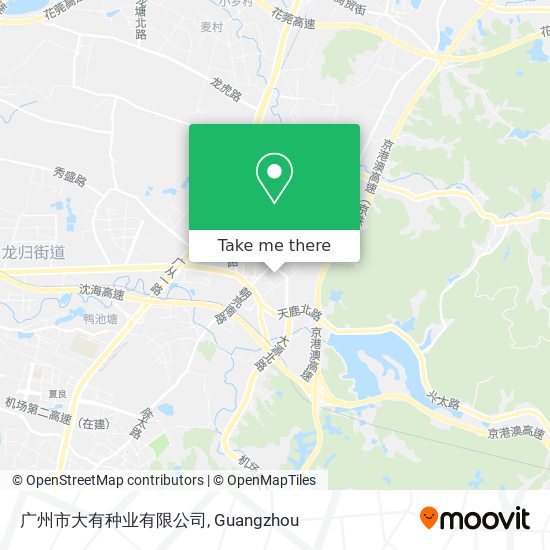广州市大有种业有限公司 map