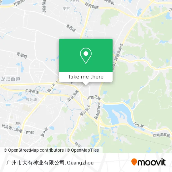 广州市大有种业有限公司 map