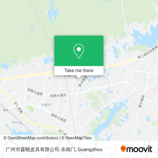 广州市森晓皮具有限公司-东南门 map