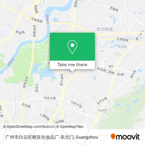 广州市白云区晓宣化妆品厂-东北门 map