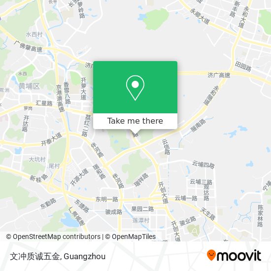文冲质诚五金 map