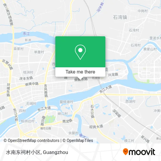 水南东祠村小区 map