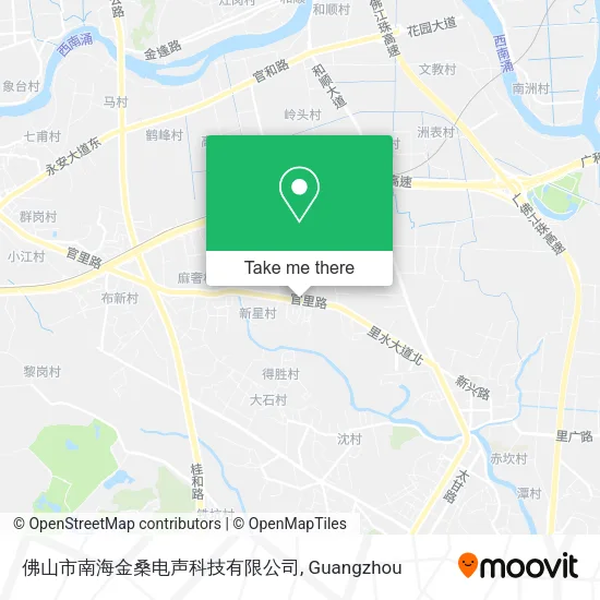 佛山市南海金桑电声科技有限公司 map