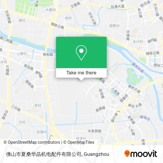 佛山市夏桑华晶机电配件有限公司 map