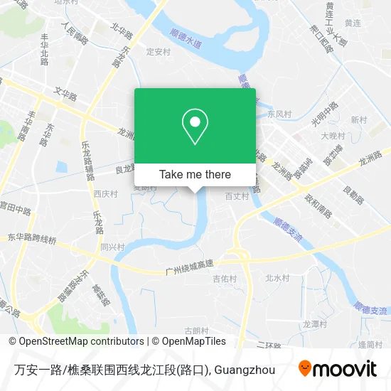 万安一路/樵桑联围西线龙江段(路口) map