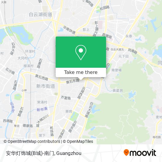 安华灯饰城(B城)-南门 map