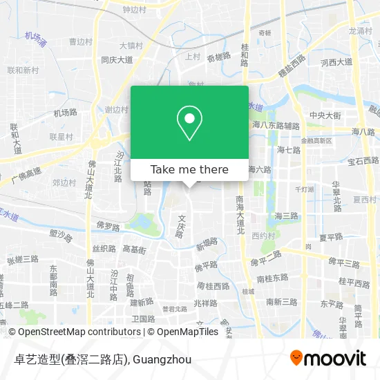 卓艺造型(叠滘二路店) map