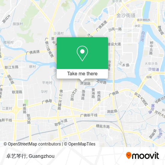 卓艺琴行 map