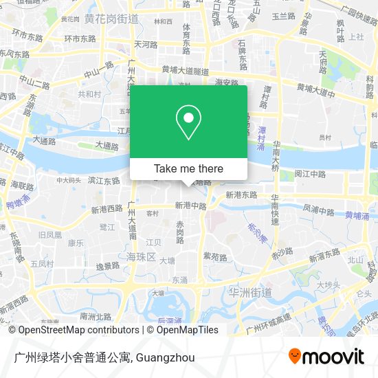 广州绿塔小舍普通公寓 map