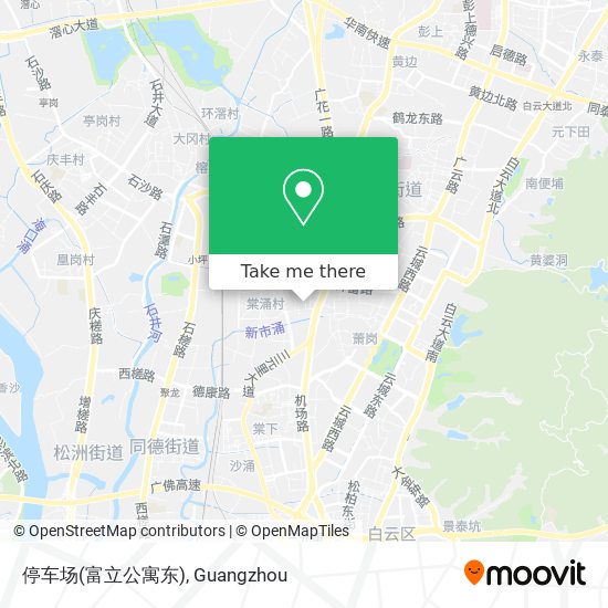 停车场(富立公寓东) map