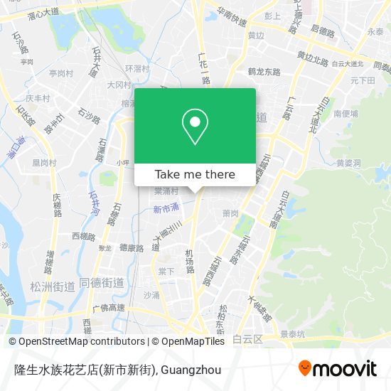 隆生水族花艺店(新市新街) map