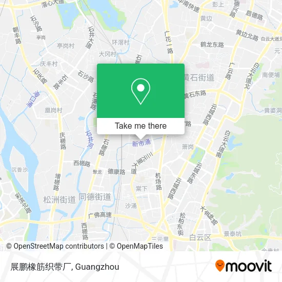 展鹏橡筋织带厂 map