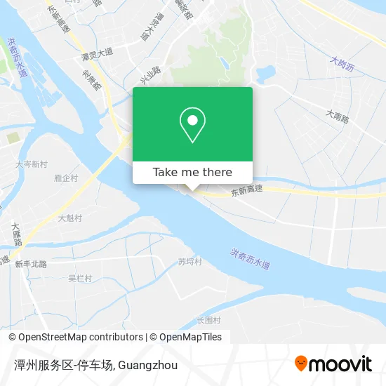 潭州服务区-停车场 map