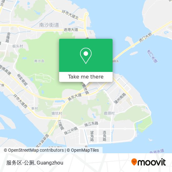 服务区-公厕 map
