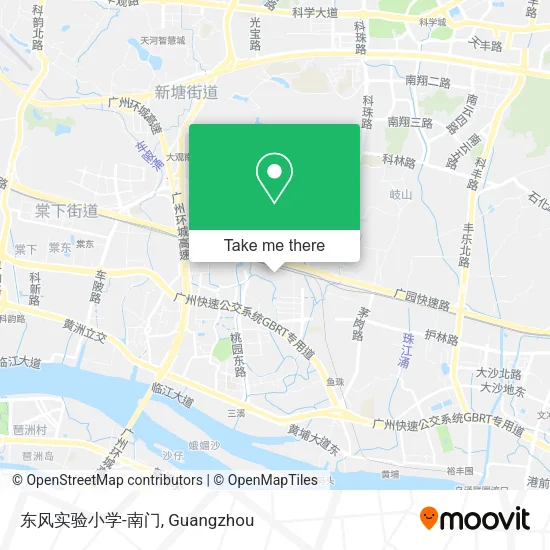 东风实验小学-南门 map