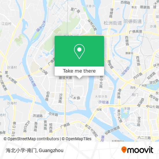 海北小学-南门 map