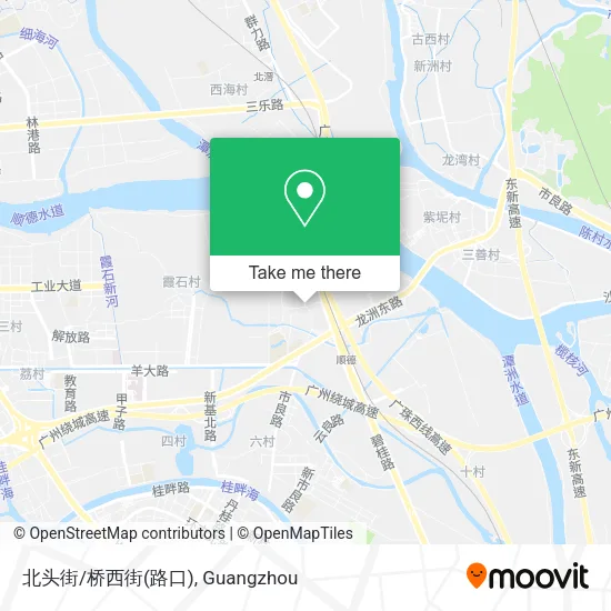 北头街/桥西街(路口) map