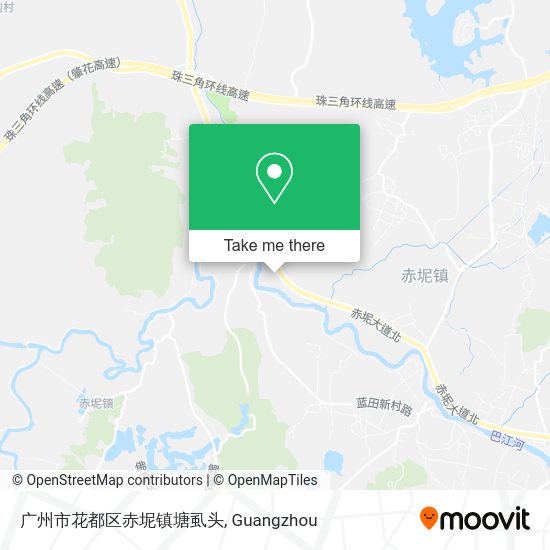 广州市花都区赤坭镇塘虱头 map
