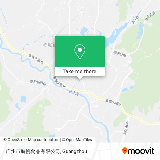 广州市航帆食品有限公司 map