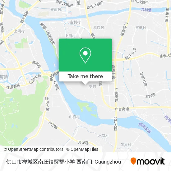佛山市禅城区南庄镇醒群小学-西南门 map