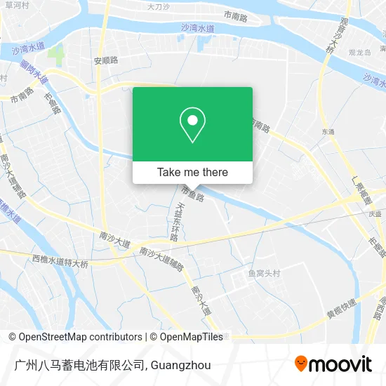 广州八马蓄电池有限公司 map