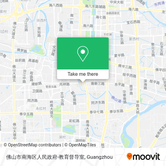 佛山市南海区人民政府-教育督导室 map