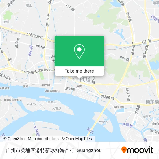 广州市黄埔区港特新冰鲜海产行 map