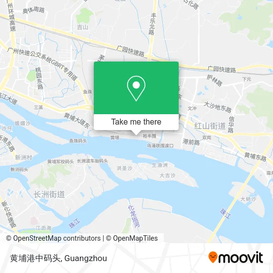 黄埔港中码头 map