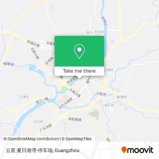 云星·夏日港湾-停车场 map
