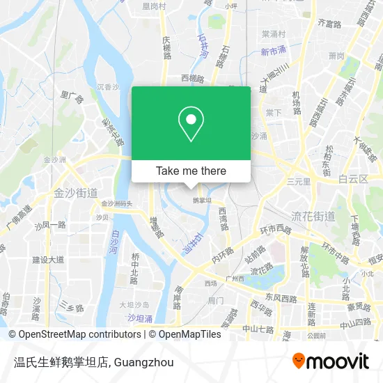 温氏生鲜鹅掌坦店 map