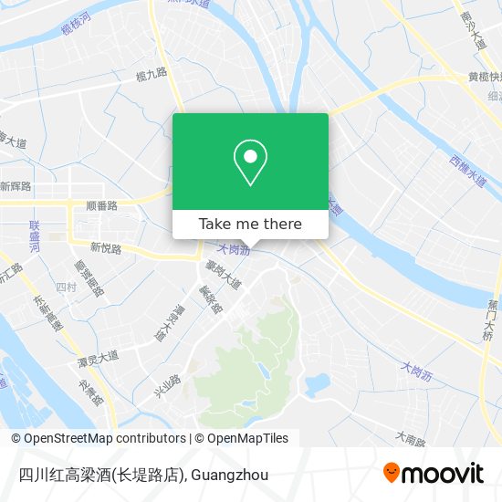 四川红高梁酒(长堤路店) map