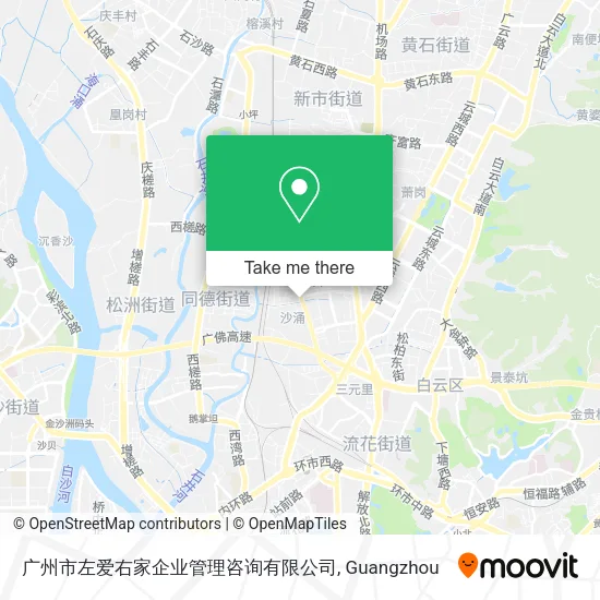 广州市左爱右家企业管理咨询有限公司 map