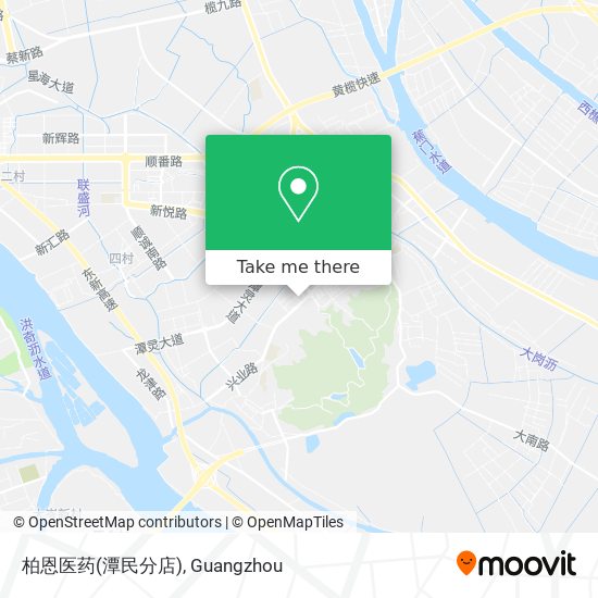 柏恩医药(潭民分店) map