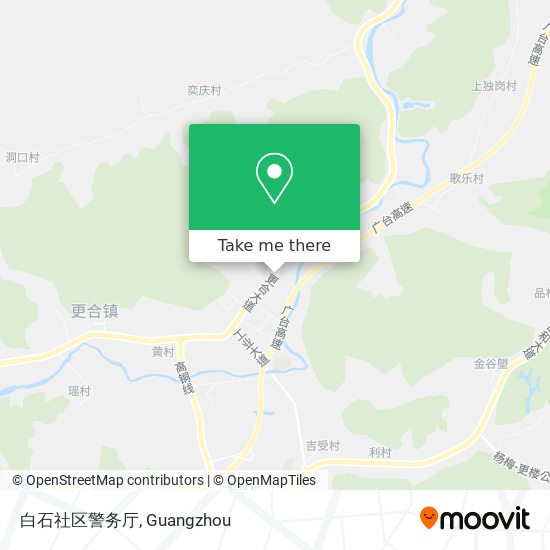 白石社区警务厅 map