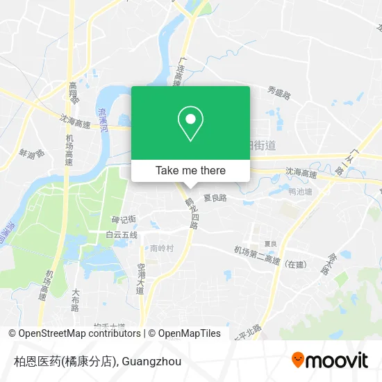 柏恩医药(橘康分店) map