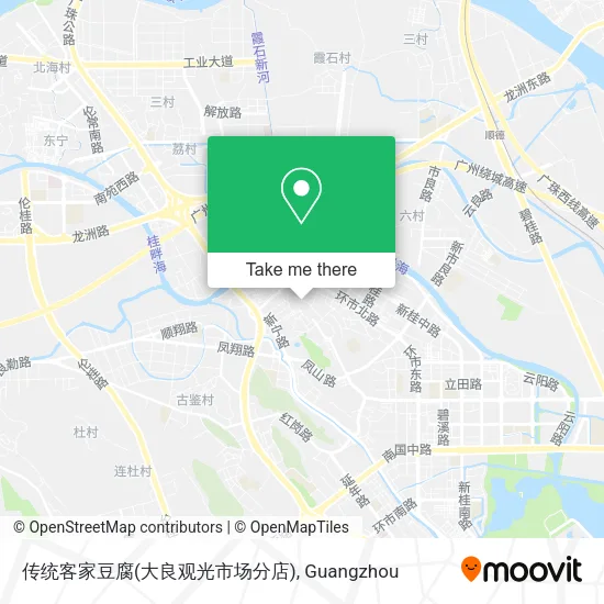 传统客家豆腐(大良观光市场分店) map