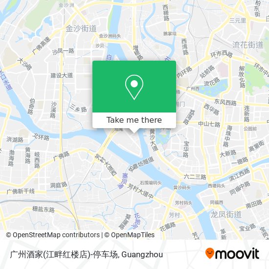 广州酒家(江畔红楼店)-停车场 map