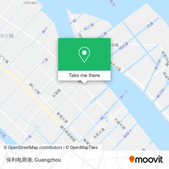 保利电商港 map
