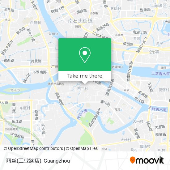 丽丝(工业路店) map