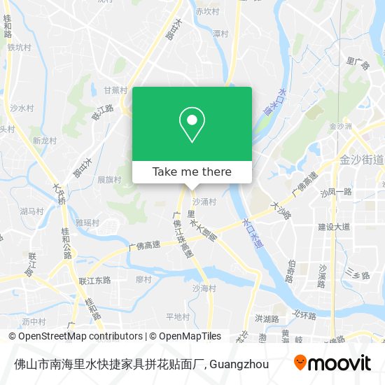佛山市南海里水快捷家具拼花贴面厂 map
