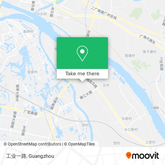 工业一路 map