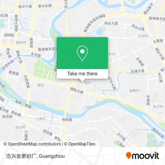 浩兴发磨砂厂 map