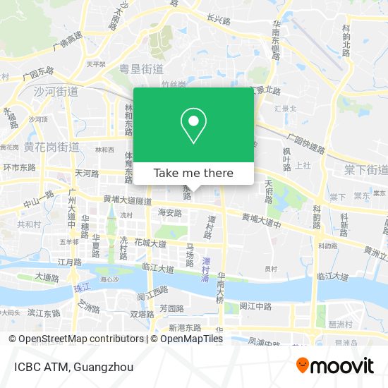 ICBC ATM map